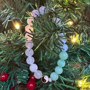 Rainbow Yin Yang Stretch Bracelet